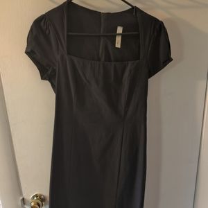 Modcloth black retro bodycon dress